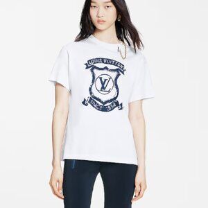 Louis Vuitton Coat Of Arms T-Shirt White Size‎ Small
